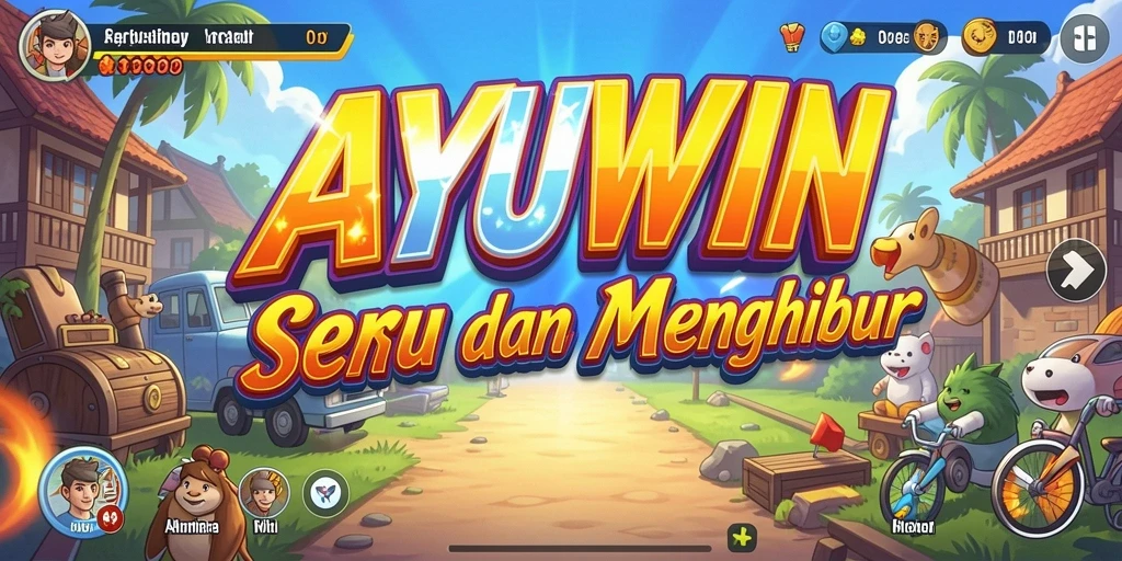 Tampilan gameplay AYUWIN yang menyenangkan dan penuh tantangan.