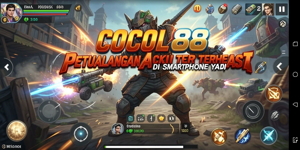 Tangkapan layar utama gameplay COCOL88 dengan aksi seru di dalamnya.