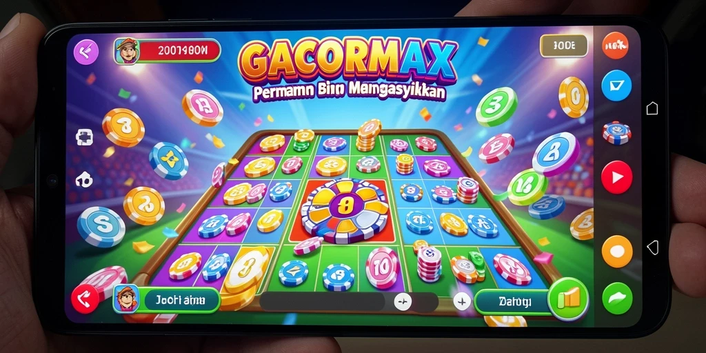 Tangkapan layar utama GACORMAX menampilkan gameplay Bingo yang mengasyikkan.