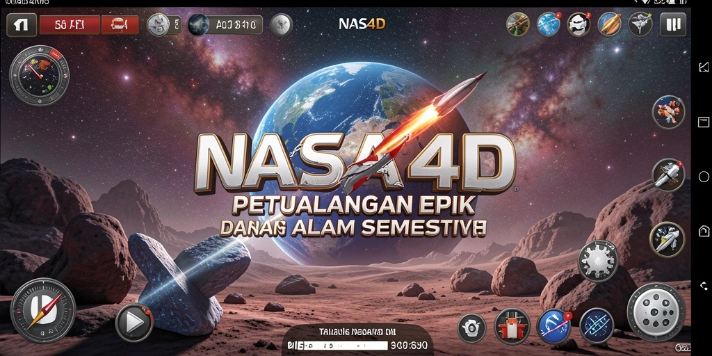 Gameplay seru dengan petualangan luar angkasa yang menarik di NASA4D.