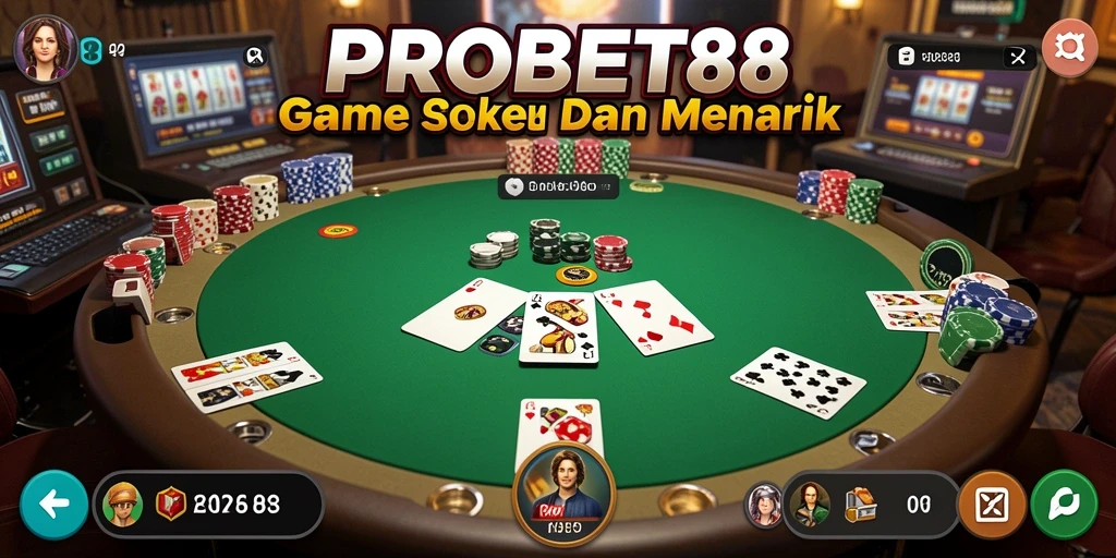 Tangkapan layar gameplay intens PROBET88 dengan pemain bersaing.