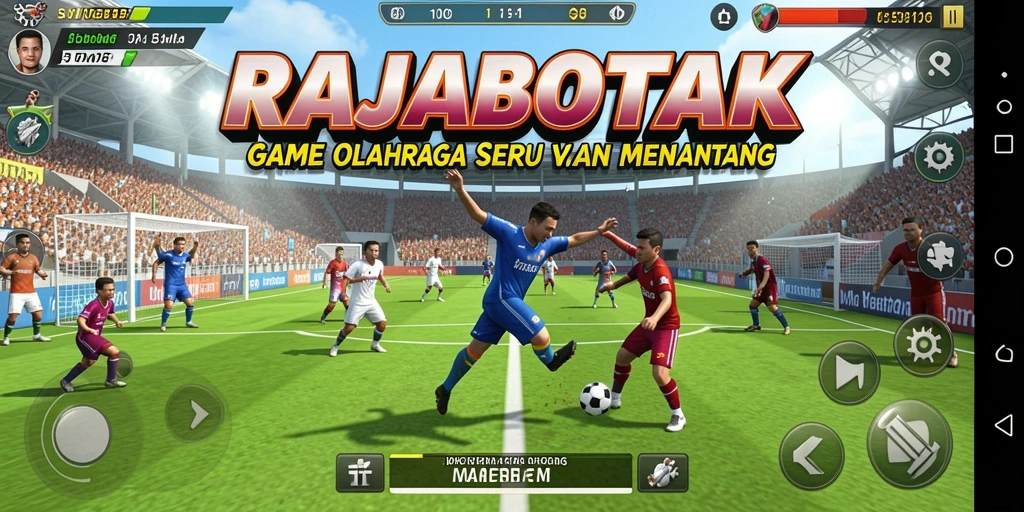 Tampilan gameplay seru RAJABOTAK yang menarik dan penuh aksi.
