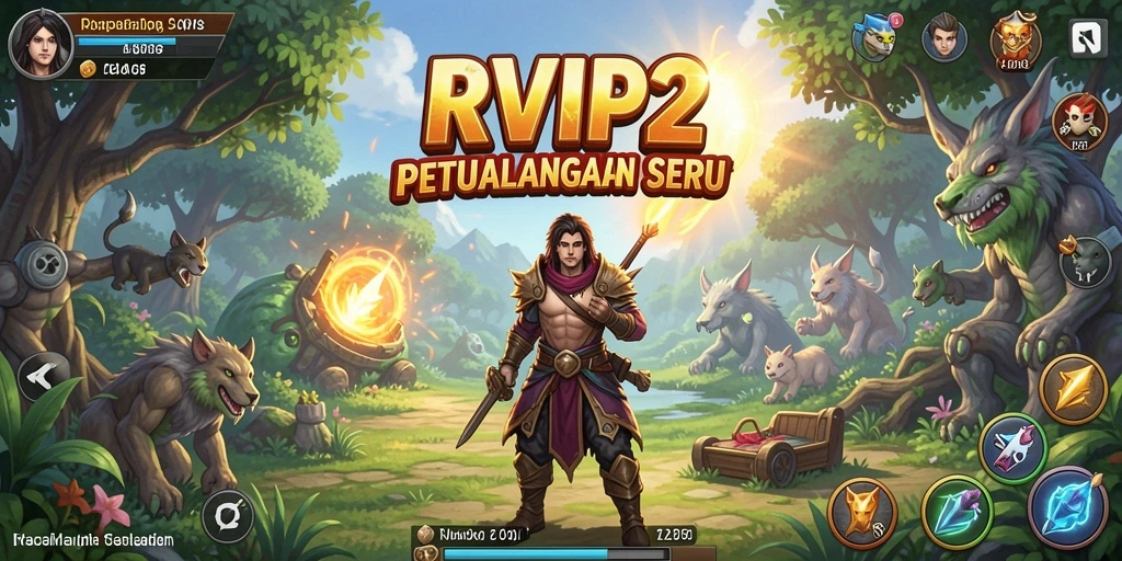 Gameplay menarik dalam RVIP2 yang penuh petualangan dan tantangan.